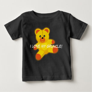 Camiseta Para Bebê O urso de ursinho diz, "eu amo meu Gruncle "
