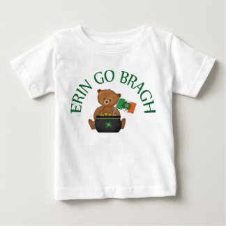 Camiseta Para Bebê O urso de ursinho Erin vai Bragh