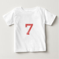 O vermelho ostenta Jerzee número 7