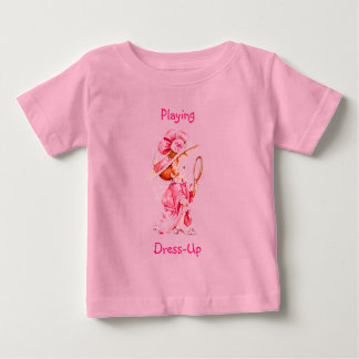 Camiseta Para Bebê O Vestido da Menina, Onsie