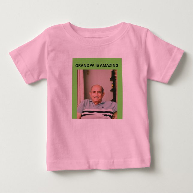 CAMISETA PARA BEBÊ O VÔ É INCRÍVEL (Frente)