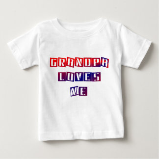 Camiseta Para Bebê O vovô ama-me t-shirt infantil