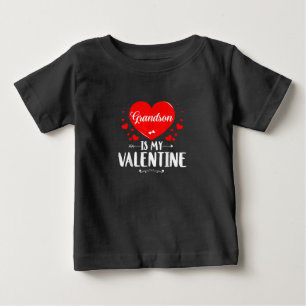 Camiseta Para Bebê O Vovô É O Meu Namorados Correspondente À Avó