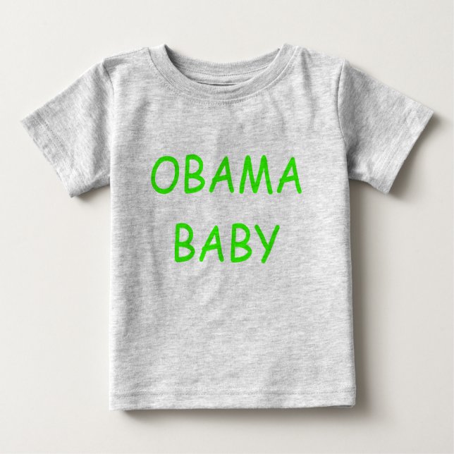 CAMISETA PARA BEBÊ OBAMA BABY BODYSUIT OU (Frente)