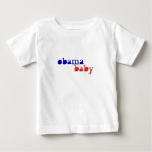 Camiseta Para Bebê Obama Baby T-Shirt