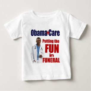 Camiseta Para Bebê ObamaCare