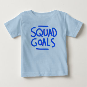 CAMISETA PARA BEBÊ OBJETIVOS DO PELOTÃO DO BEBÊ - PELOTÃO!