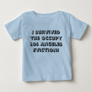 Camiseta Para Bebê Occupy Los Angeles