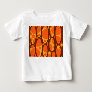 Camiseta Para Bebê Odais em camadas dos anos 70