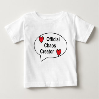 Camiseta Para Bebê Official Chaos Creator Kids T-Shirt - Fun Tilted G