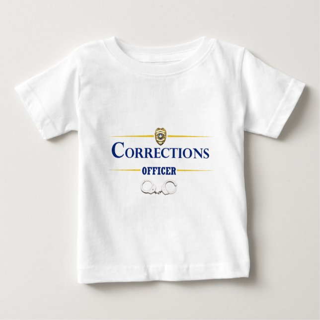 Camiseta Para Bebê Oficial de correções 3 (Frente)
