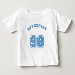 Camiseta Para Bebê Oficialmente 90