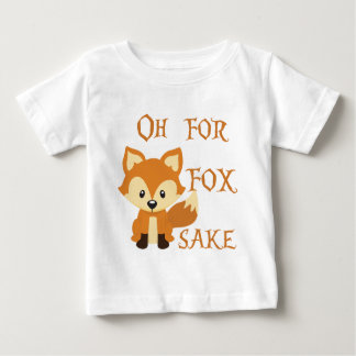 Camiseta Para Bebê Oh para a causa do Fox