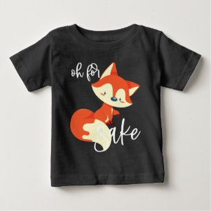 Camiseta Para Bebê Oh Para A Sapo FOX