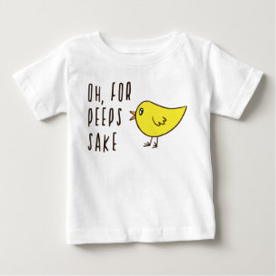 Camiseta Para Bebê Oh, Para Os Pessoas Saem Uma Páscoa Adorável E B