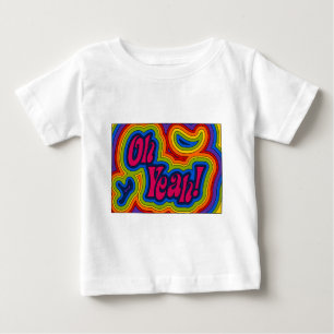 Camiseta Para Bebê Oh yeah! T-shirt infantil