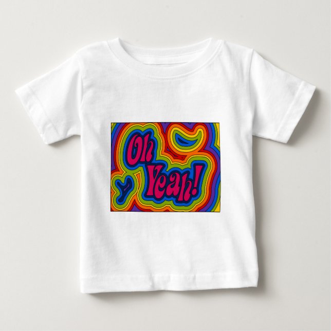 Camiseta Para Bebê Oh yeah! T-shirt infantil (Frente)
