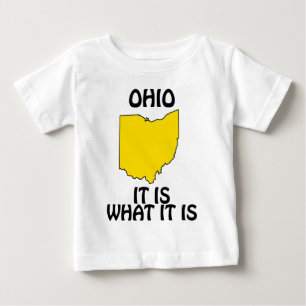 Camiseta Para Bebê Ohio - É o que É