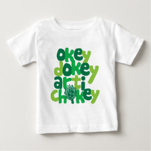 Camiseta Para Bebê Okey Dokey Artichokey