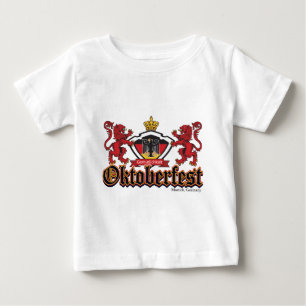 Camiseta Para Bebê Oktoberfest 2 Lions
