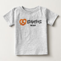 "Oktoberfest" Língua alemã Baby T Shirt