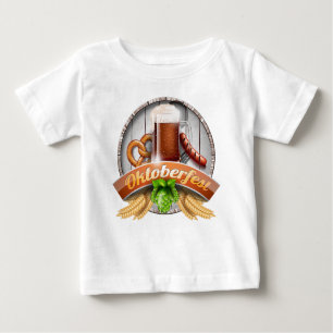 Camiseta Para Bebê Oktoberfest T Shirt