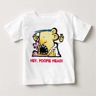 CAMISETA PARA BEBÊ OLÁ, CABEÇA DE POÓPIA!