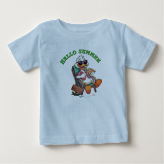 Camiseta Para Bebê Olá verão