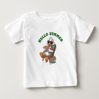 Camiseta Para Bebê Olá verão