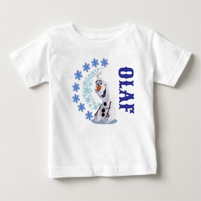 CAMISETA PARA BEBÊ OLAF (Frente)