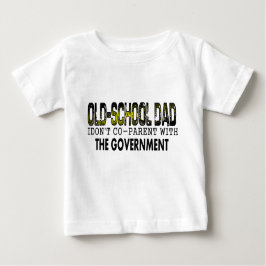 Camiseta Para Bebê old school Dad