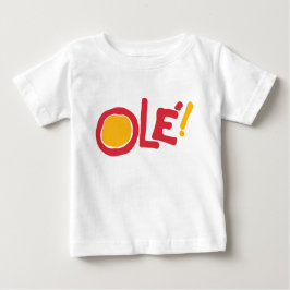 Camiseta Para Bebê Ole!