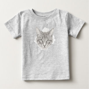 Camiseta Para Bebê Olhando para a Sua Alma