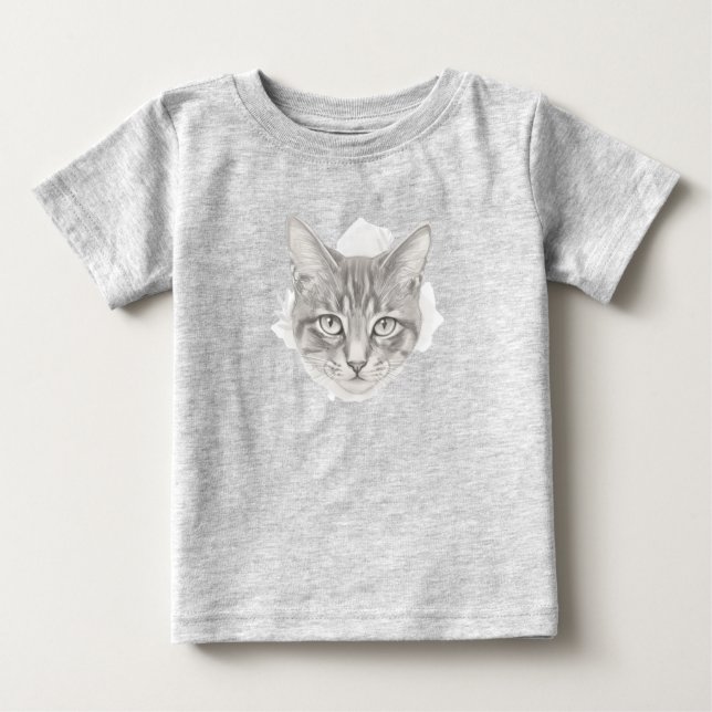 Camiseta Para Bebê Olhando para a Sua Alma (Frente)