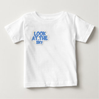 Camiseta Para Bebê Olhe para o céu