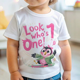 Camiseta Para Bebê Olhe Quem é 1