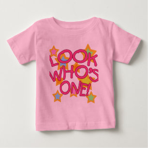 Camiseta Para Bebê Olhe quem é um!