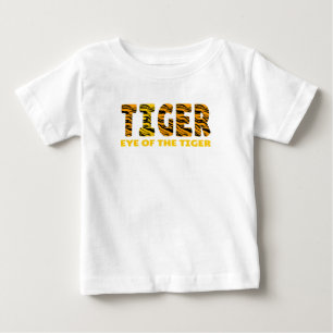 Camiseta Para Bebê Olho do Tigre