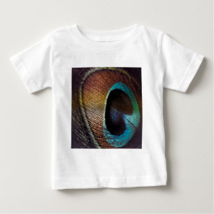 Camiseta Para Bebê Olho Pêssego de Matizes Antigos