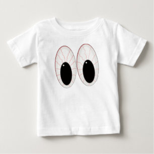 Camiseta Para Bebê Olhos Bloodshot do Dia das Bruxas dos globos