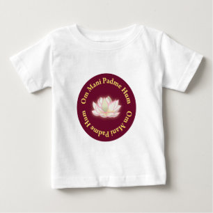 Camiseta Para Bebê Om Mani Padme Hum