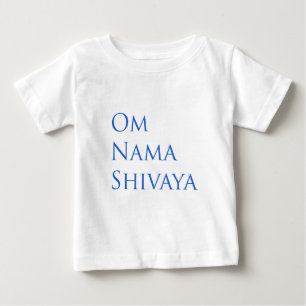 Camiseta Para Bebê Om Nama Shivaya