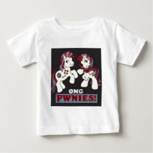 Camiseta Para Bebê omgpwnies
