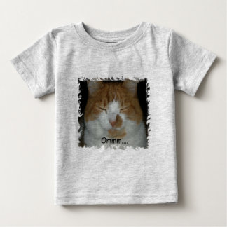 Camiseta Para Bebê Ommm… Gatinho