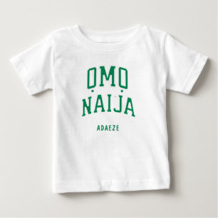Camiseta Para Bebê Omo-Naija — Patrimônio Nigeriano
