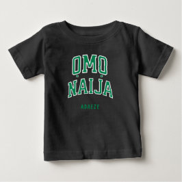 Camiseta Para Bebê Omo-Naija — Patrimônio Nigeriano