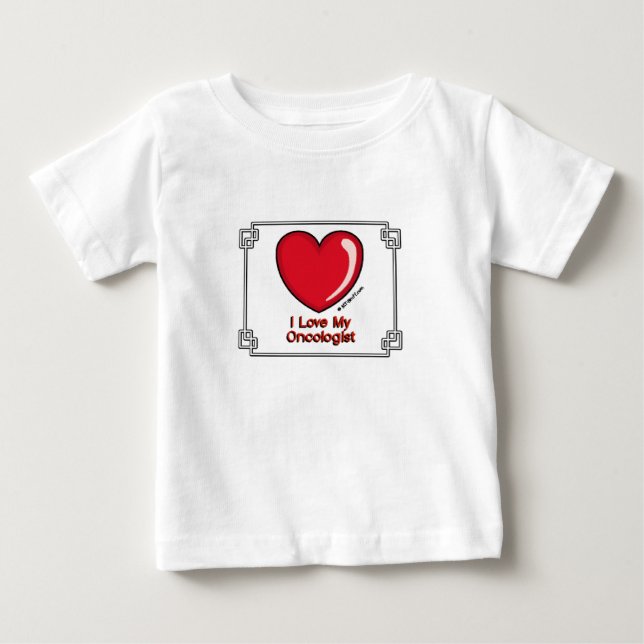 Camiseta Para Bebê Oncologista (Frente)