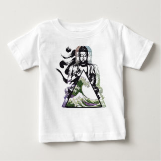 Camiseta Para Bebê onda 2 de buddha