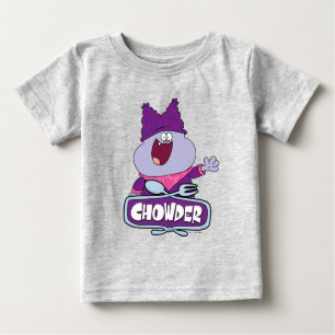 Camiseta Para Bebê Onda Chowder