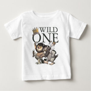 Camiseta Para Bebê Onde As Coisas Selvagens   primeiro aniversario Se